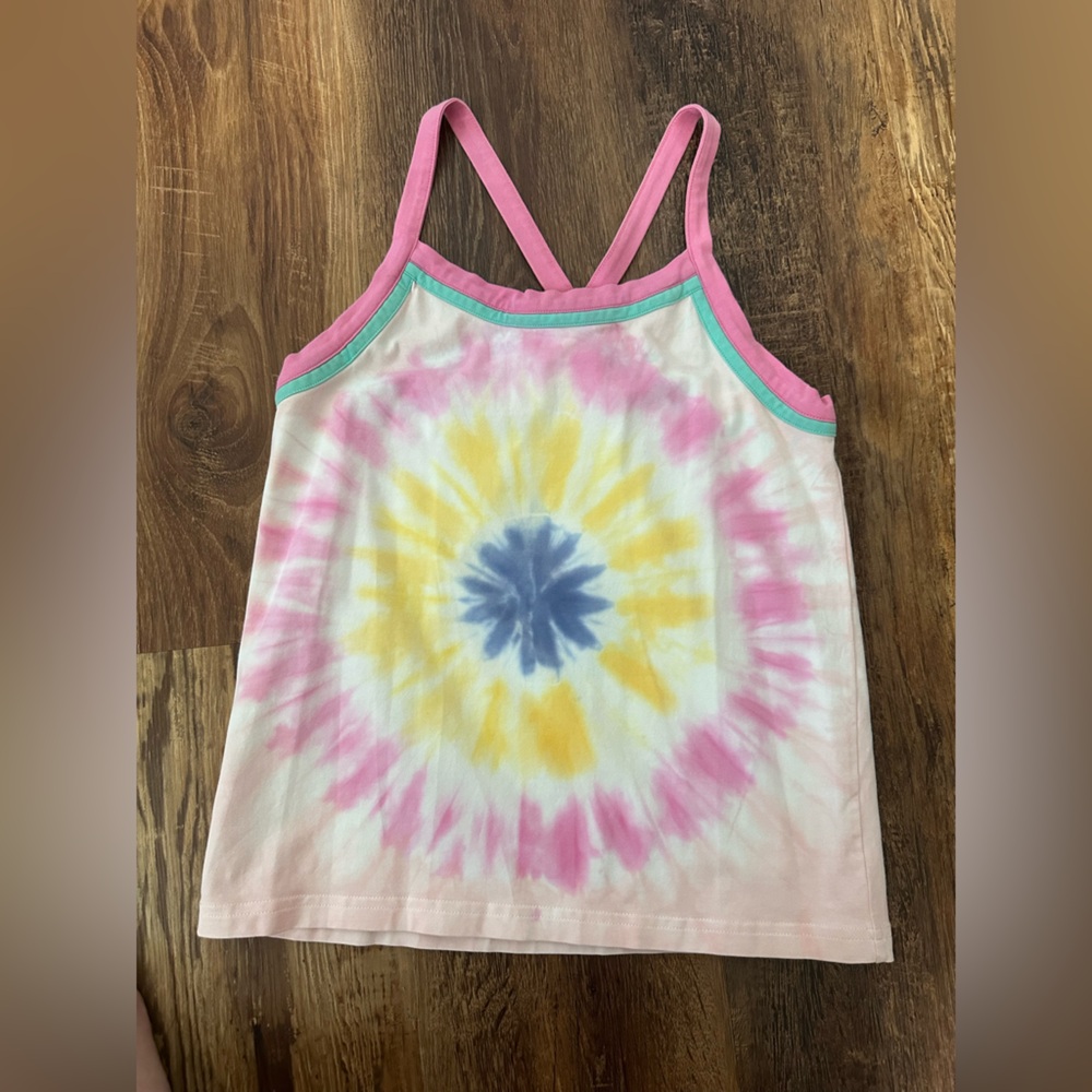 Matilda Jane Tie-Dye Camisole in Pink and Yellow